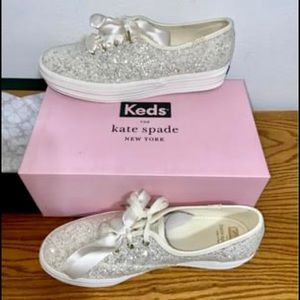 Kate Spade  Glitter Sneaker (new)
